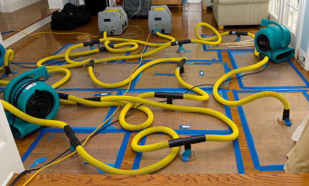 Professional Water Extraction technician working in Arkdale, WI